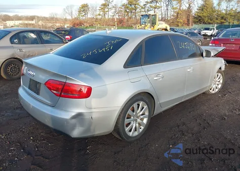 2012 Audi A4 2.0T Premium from USA, damaged, VIN WAUBFAFL1CA120013